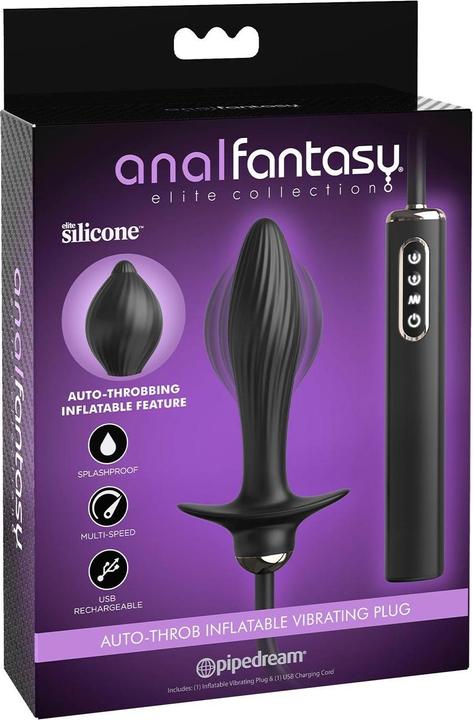 Actual product image Pipedream AFE Auto-Throb Inflatable Plug