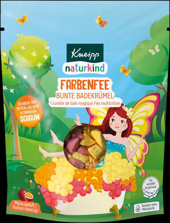 Produktbild Kneipp Naturkind Bunte Badekrümel Farbenfee (Badepralinen)
