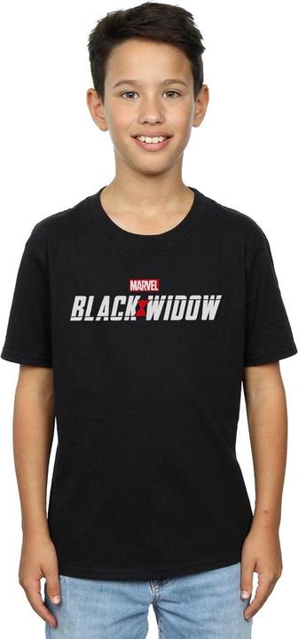 Immagine prodotto Black Widow Movie Logo Maglietta Ragazzi (140, 146)