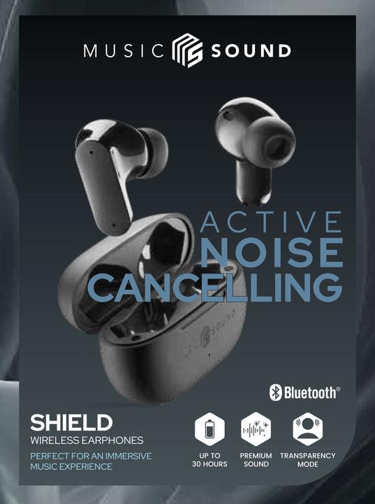 Actual product image Music Sound Shield (ANC, 30 h, Wireless)