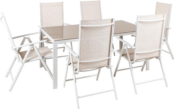 Beige, White