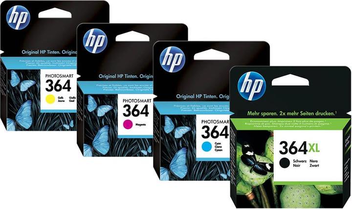 Produktbild HP Original 364XL SET Multipack / Set mit allen vier Farben (M, Y, C, BK)