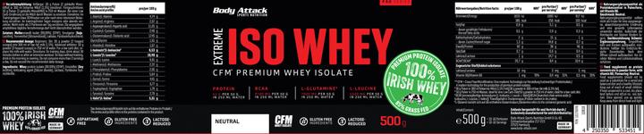 Image du produit Body Attack Extreme Iso Whey Professional (Banane, 1 pcs, 1800 g)