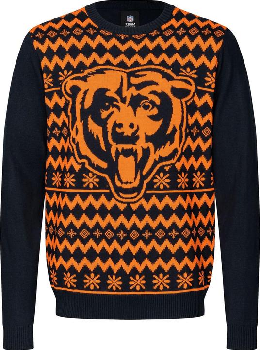 Produktbild Foco NFL Winter Sweater XMAS Strick Pullover Chicago Bears - XXL (XXL)