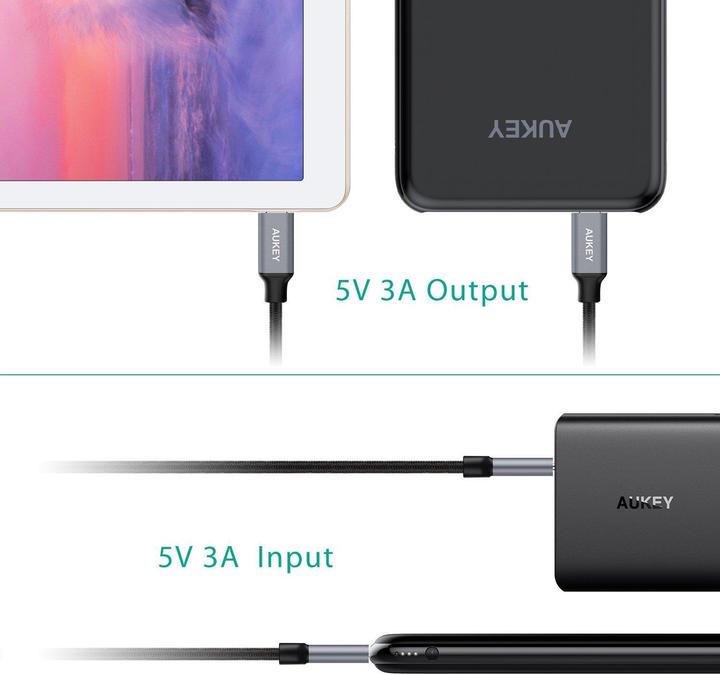 Produktbild Aukey Pb-Y14 (20000 mAh, 20 W, 74 Wh)