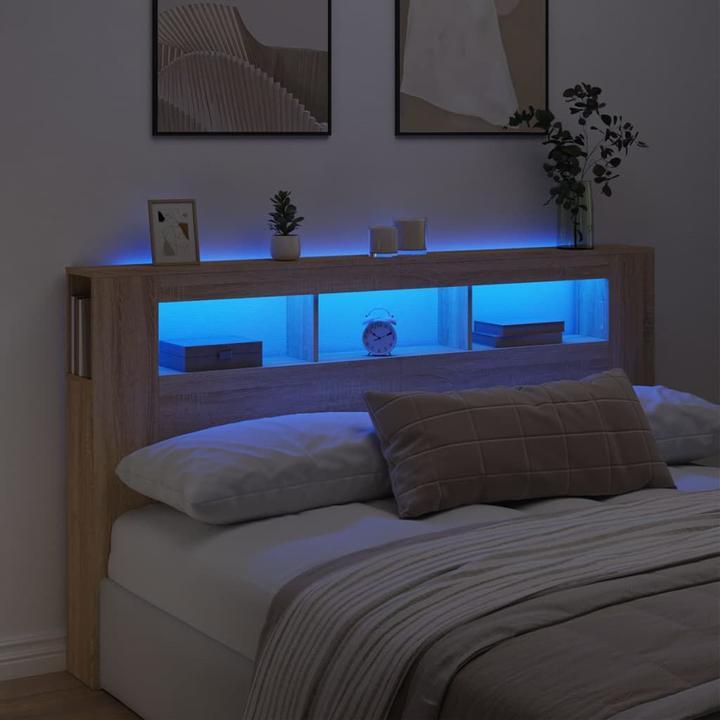 Immagine prodotto VidaXL Testiera a LED (180 x 18,5 x 103,5 cm)