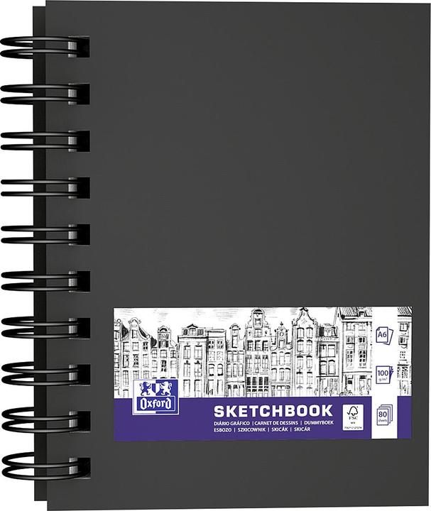 Produktbild Oxford Skizzenbuch (A6, Blanko, Weicher Einband)