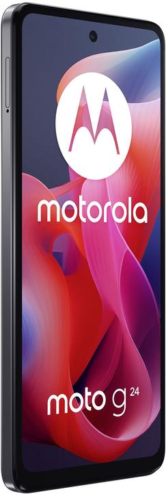 Produktbild Motorola moto g24 (128 GB, Matte Charcoal, 6.56", Dual SIM, 50 Mpx, 4G)