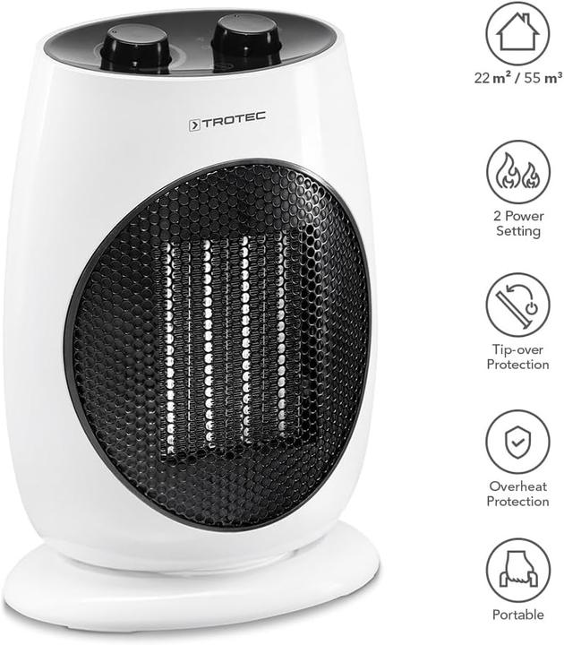 Actual product image Trotec Fan heater TFC 18 E (1800 W)