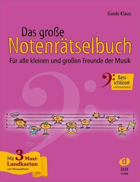 Actual product image The big music puzzle book (Guido Klaus, German)