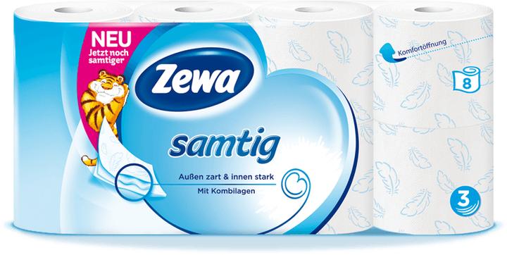 Produktbild Zewa Samtig (8 x)