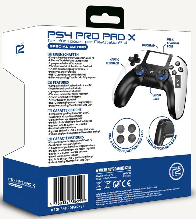 Actual product image ready2gaming Pro Pad X -- Special Edition (PS4, PC)