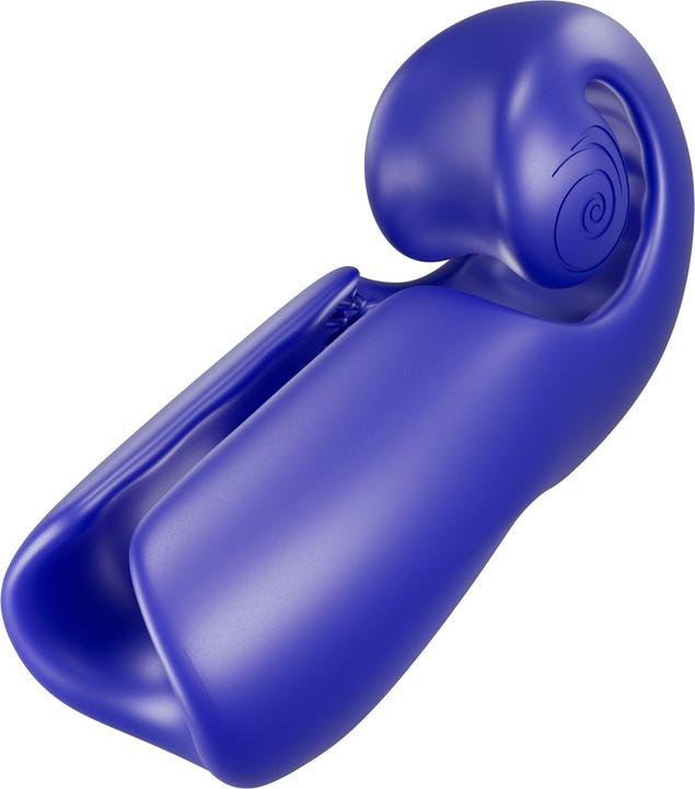 Actual product image Snail Vibe EVO Masturbator - Navy Blue