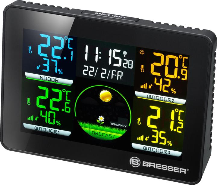 Produktbild Bresser Thermo-/Hygrometer Quadro NLX