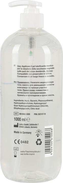 Nährwerte und Zutaten Just Glide Wasserbasierend (1000 ml)