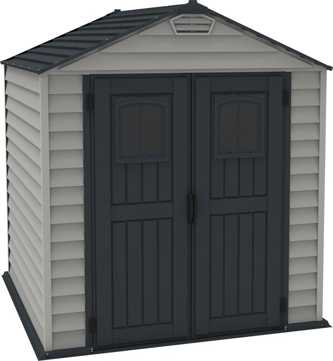 Actual product image Duramax Kunststoff Gerätehaus 210x210 Gartenhaus