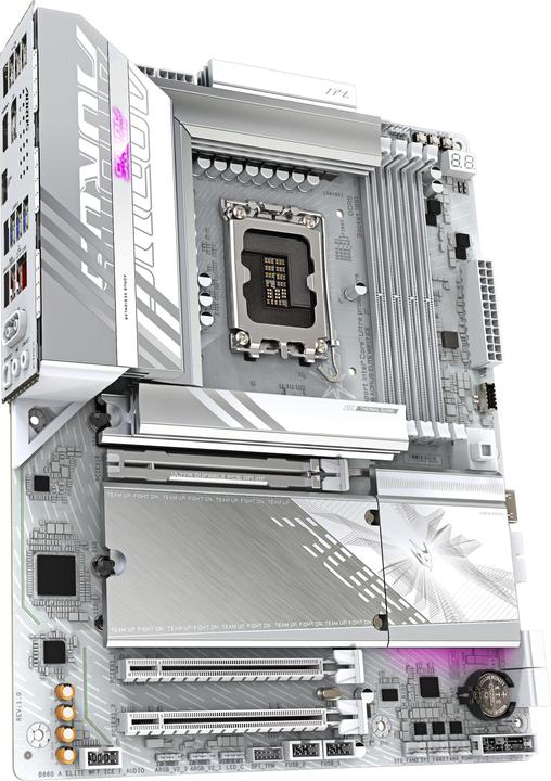Immagine prodotto Gigabyte B860 AORUS ELITE WIFI7 ICE (LGA 1851, Intel B860, ATX)