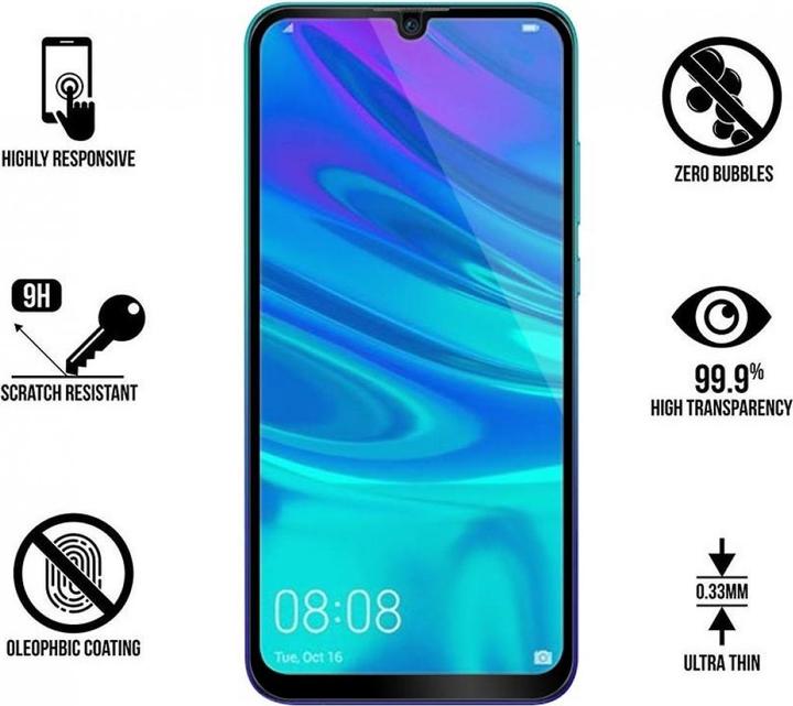Produktbild Screenguard Huawei P Smart 2019 Full Screen Panzerglas Schutzfolie 2.5D 9H (1 Stück, Huawei P Smart (2019))