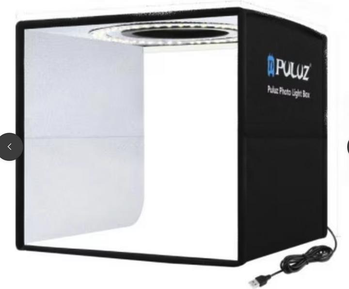 Actual product image Puluz Portable Photo Studio (Further accessories)