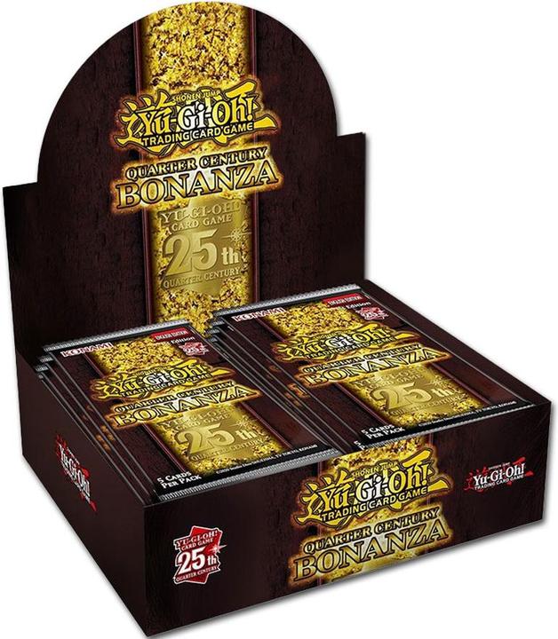 Produktbild Yu-Gi-Oh Quarter Century Bonanza Booster (Englisch, Booster Display)