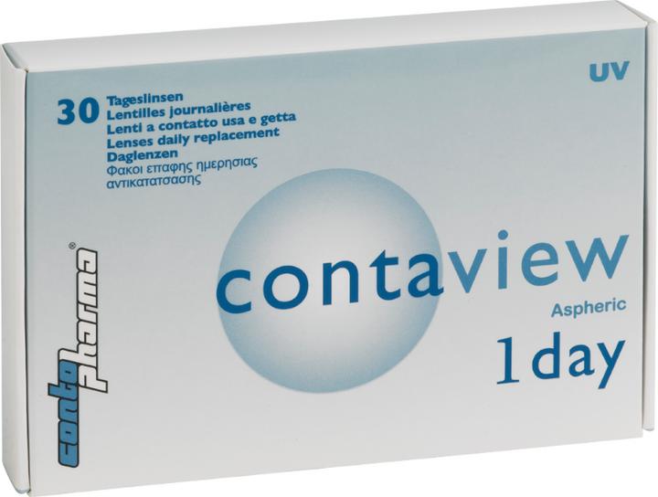 Immagine prodotto Contopharm Contaview Aspheric 1 giorno (30 Pezzo/i, Lente quotidiana, Sferico)