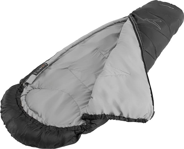 Produktbild Easy Camp Starling Mummy Black Jr. Erwachsene & Kinder Mumienschlafsack Polyester Schwarz (170 cm)