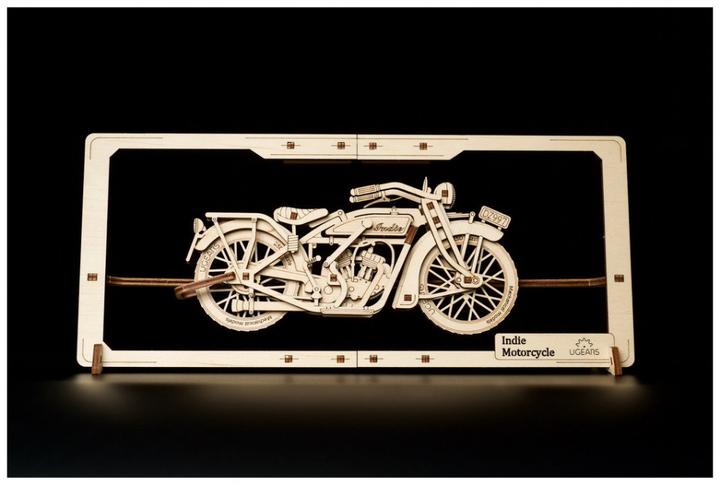 Produktbild Ugears 70194 Indie Moto 2.5D Puzzle - Indie Moto 2.5D Puzzle