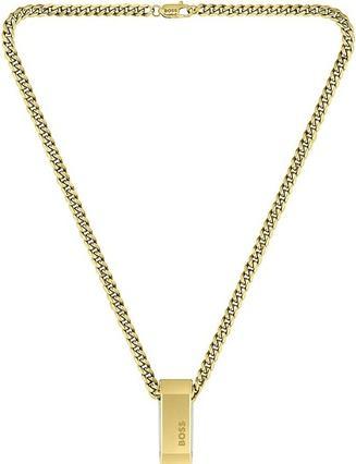 Actual product image Hugo Boss Carter 1580319 Timeless Gold Plated Men's Necklace
