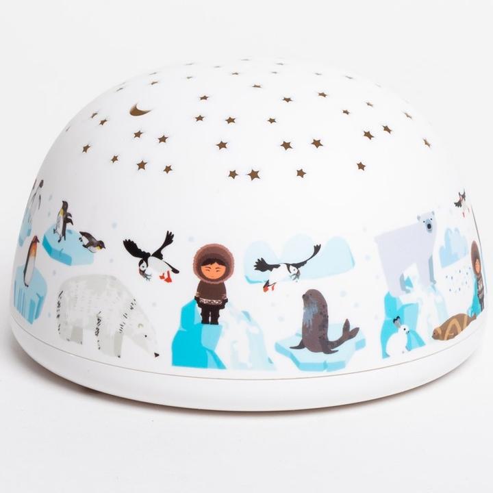 Image du produit A Little Lovely Company Veilleuse Ciel étoilé Projecteur, Polaris/ Océan polaire