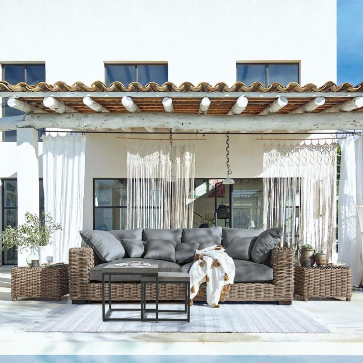 Image du produit Loberon Canapé Rimini marron/gris