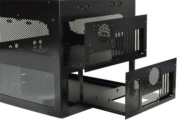 Actual product image Phobya WaCoolT Cube 1 Aluminum Edition (ATX, mATX, E-ATX, XL-ATX)