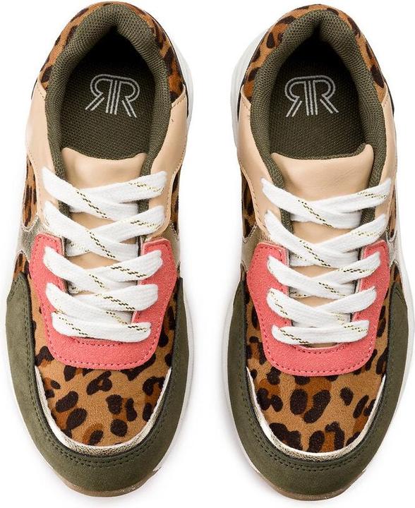 Produktbild La Redoute Collections Sneakers mit Schnürung und Leo-Print (38)