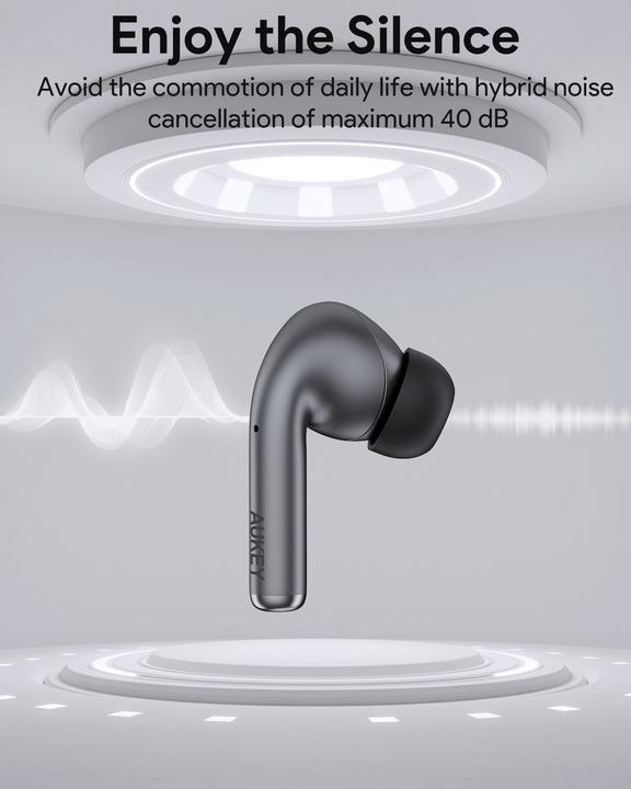 Image du produit Aukey BEYOND ANC PRO - Écouteurs (ANC, 25 h, Sans fil)