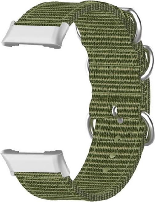 Image du produit Cover-Discount OPPO Watch Free - Bracelet de remplacement en nylon vert (Nylon)