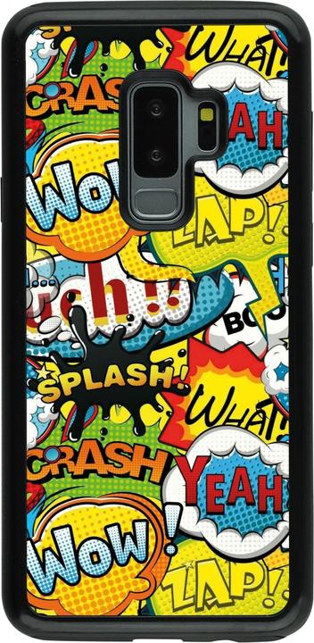 Image du produit PhoneLook Coque Hybrid Armor noir Cartoons slogans (Samsung Galaxy S9+)
