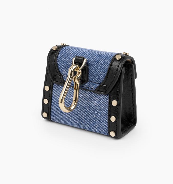 Produktbild iDeal Of Sweden AirPods Mini Tasche Paloma Reworked Denim (Kopfhörer Tasche)