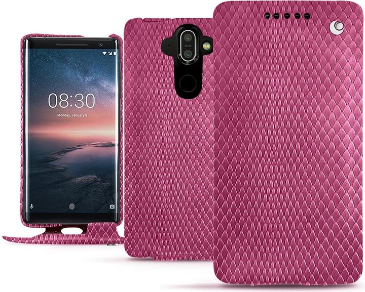Productafbeelding Noreve Lederen omslag verticaal (Nokia 8 Sirocco)