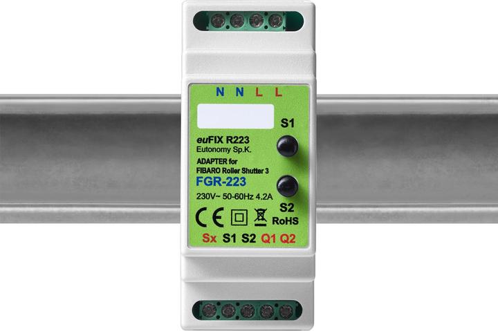 Produktbild Eutonomy euFIX R223 DIN adapter (with button)