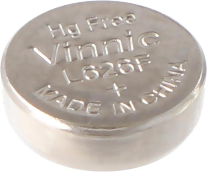 Actual product image Vinnic Set of 10 AG 4, LR66, L626F, V376, V377, LR626 (10 pcs., Device specific, 18 mAh)