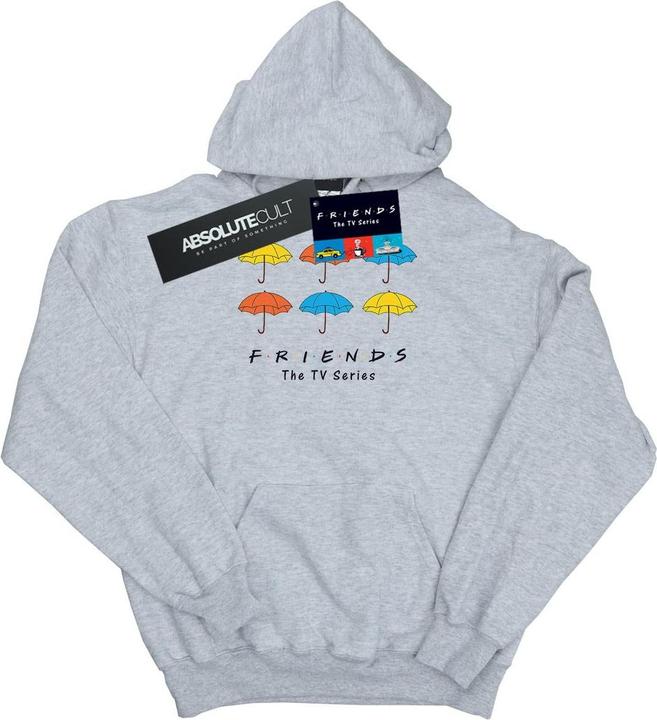 Actual product image Friends Girls Coloured Umbrellas Hoodie (140, 146)