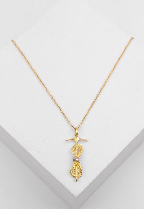 Produktbild Muau Seil und Pickel (750, Weissgold, 18K Gelbgold)