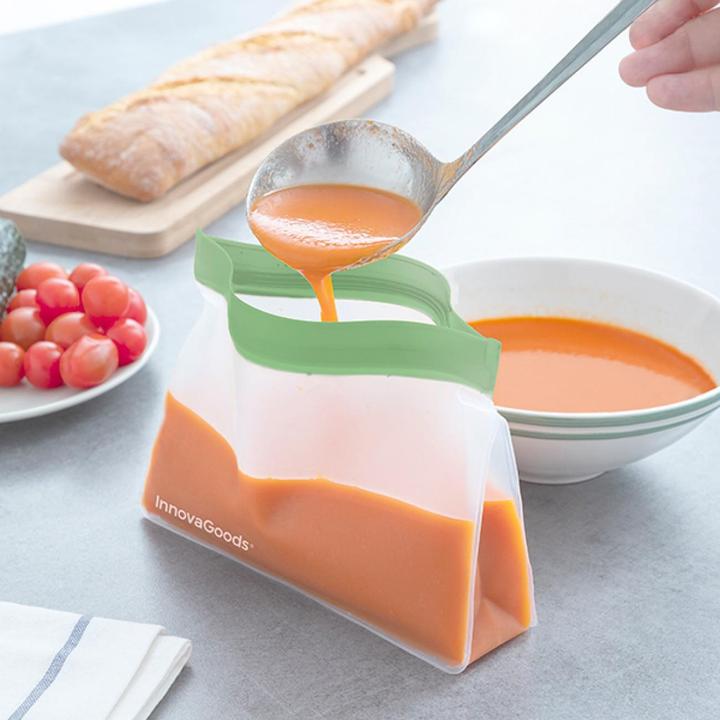 Produktbild InnovaGoods 6x verschliessbare hermetische Beutel (6 x)