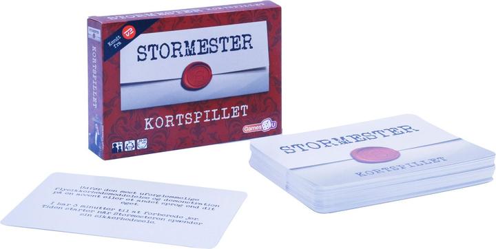 Actual product image Games4U Stormester kortspillet (I-1400164)