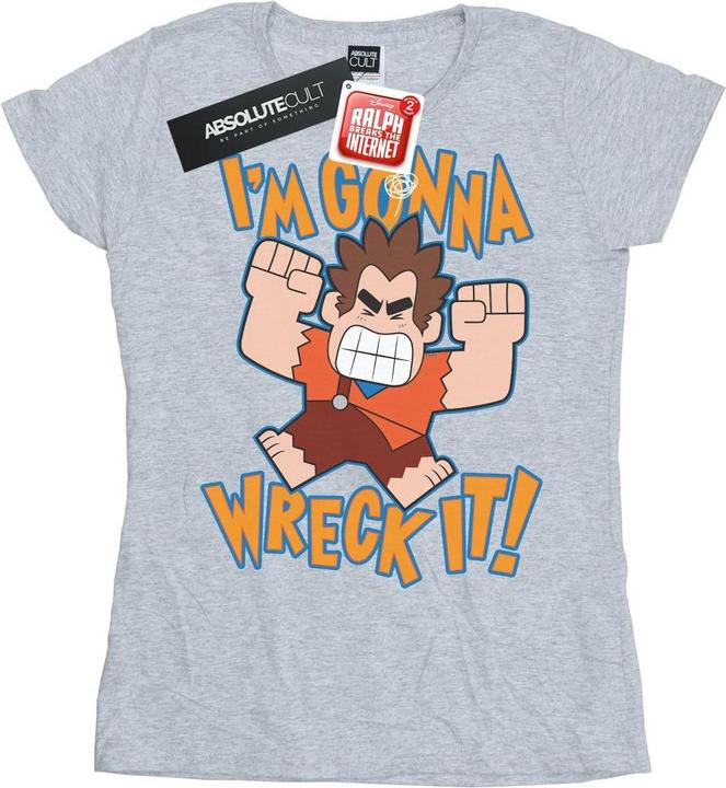 Immagine prodotto Disney Wreck It Ralph I'm Gonna Wreck It Maglietta Donna (XXL)