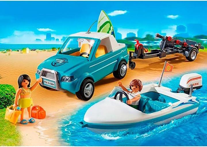 Actual product image Playmobil Surfer-Pickup mit Speedboat (71589)
