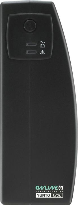 Produktbild Online USV Yunto 1200, 1200VA/720W (1200 VA, 720 W, Line-Interaktiv USV)
