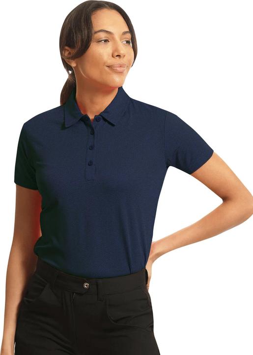 Actual product image Island Green Womens/Ladies Honeycomb Jacquard Polo Shirt (L)