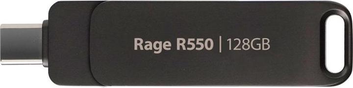 Immagine prodotto Patriot Rage R550 128GB Dual USB A+C Alu 100MBs (128 GB, USB 3.2)