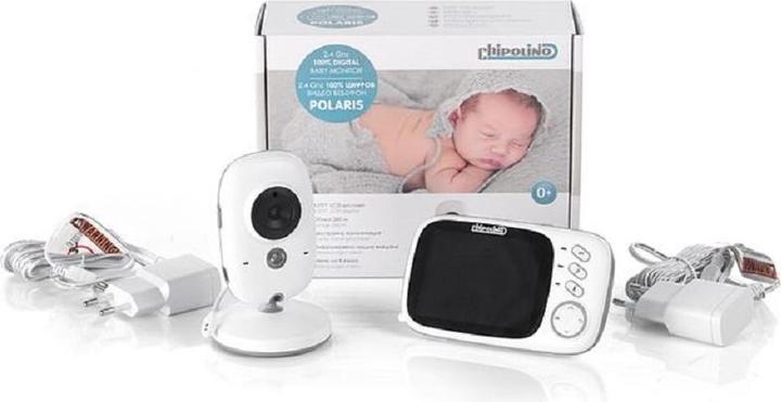 Actual product image Chipolino Baby Monitor Polaris Camera 3.2" (Video & Audio, 260 m)
