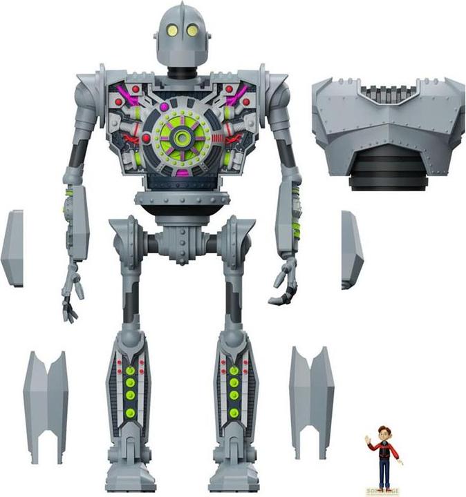 Produktbild Super7 Der Gigant aus dem All Super Cyborg Actionfigur Iron Giant (Full Color) 28 cm